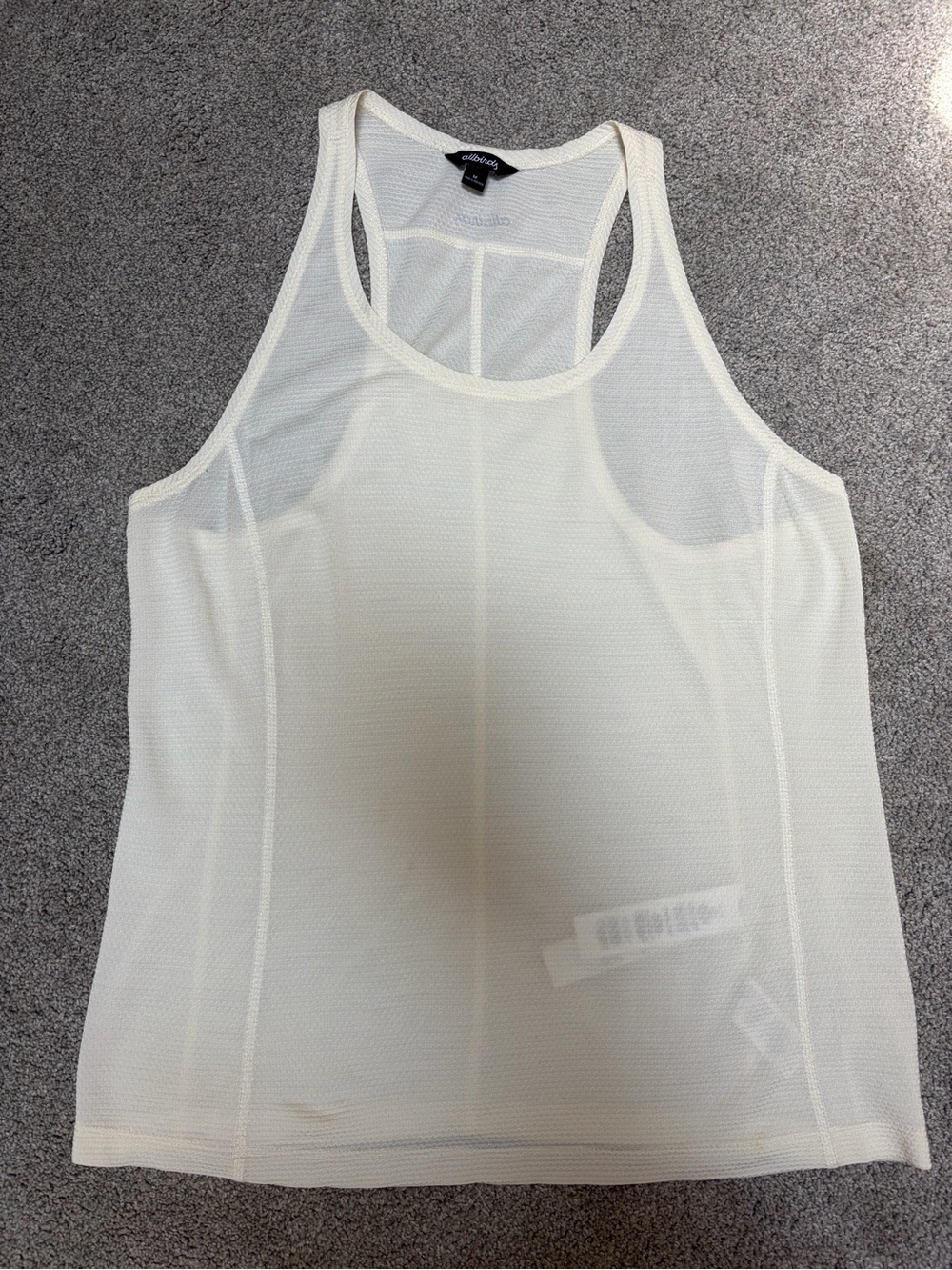 allbirds Women’s Cream workout top